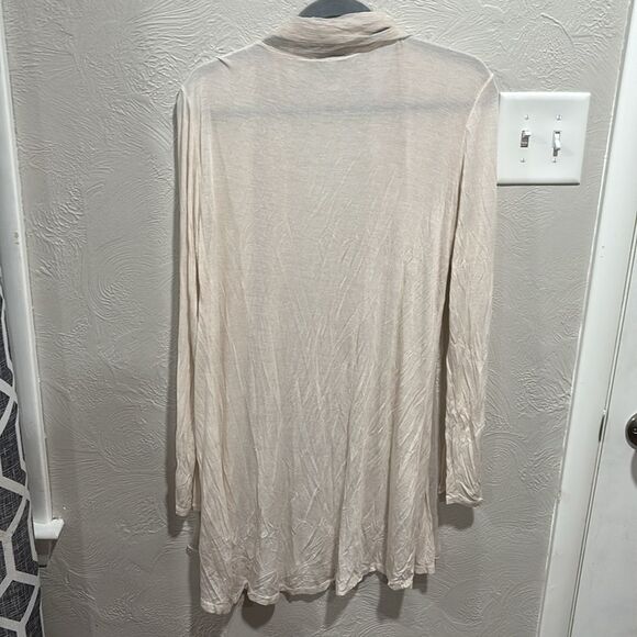 Laggia de Tessitori open front Ivory cardigan size large - Picture 5 of 5